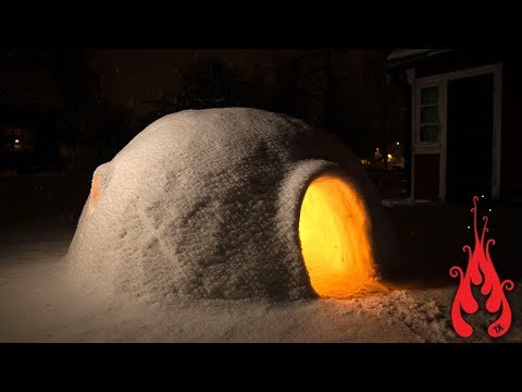 Video: How To Build A Snow House