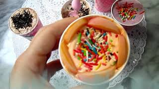 احسن طريقة لصنع المثلجات المنزليةباذواق مختلفة   avec 2 ingredients  faites vos glaces maison