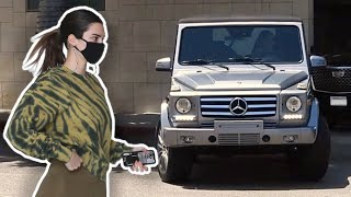 Kendall Jenner Cruises In Her G-Wagon After Hitting The Gym