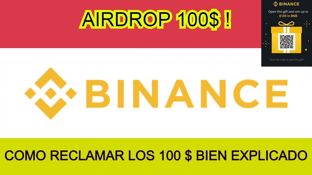 AIRDROP 100$ BINANCE! COMO RECLAMAR BIEN EXPLICADO! PASO A PASO! GANA ...