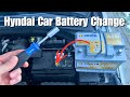 HOW TO Change the Battery in your Hyundai Car (shown on i30)