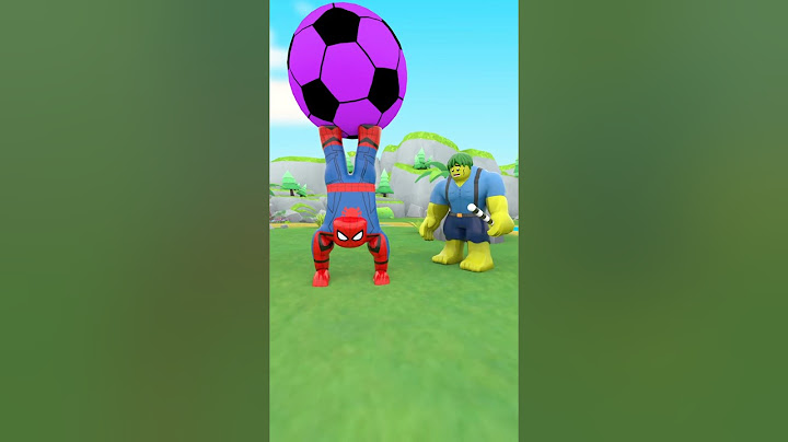 Roblox 3D | Spiderman vs Giant Ball - Can He Hold It