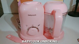 BABYCOOK UNBOXING