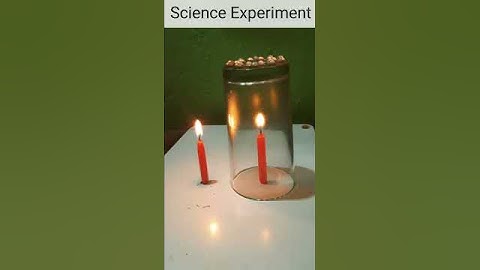 Science Experiment-Oxygen helps in burning.