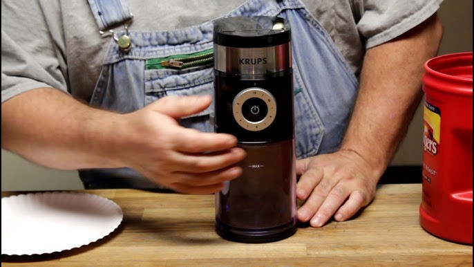 Review KRUPS Precision Grinder Flat Burr Coffee Grinder 12 Cup