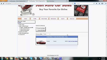 Online Car Sales - ASP.NET Project