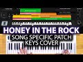 Honey In The Rock MainStage patch keyboard cover- Brooke Ligertwood