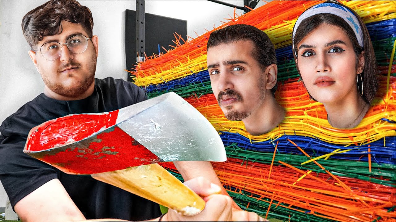 هرکی زودتر وارد 100 لایه طناب بشه برنده س 🏆