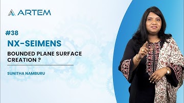 Bounded plane surface creation - Nx Siemens #38 #shorts #trending #shortvideo #youtubeshorts #video