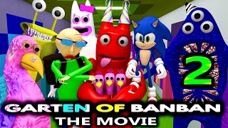 GARTEN OF BANBAN 2 ANIMATED MOVIE Ft. SONIC & BALDI Roblox CHALLENGE Minecraft Animation