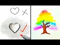 Easy Drawing Tricks You&#39;ll Love. Creative Drawing Hacks