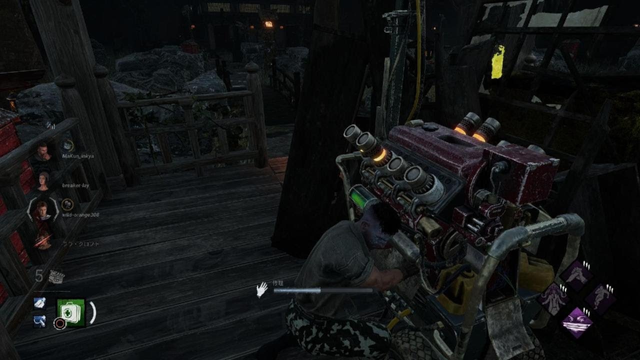 プレ100ハントレスと対峙