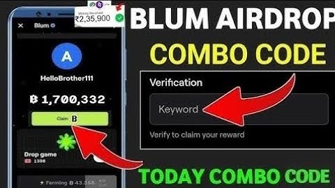 Understanding Gas Fees Blum Code |  Blum 12 November Verification Code | Blum Airdrop Listing Date