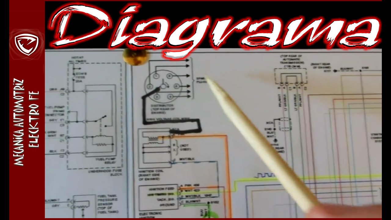 Como leer DIAGRAMAS electricos de encendido y señales 