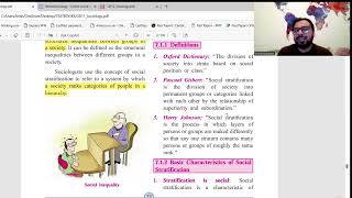 Social Stratification Chapter 7 #sociology #class11 #gender #socialclass #castediscrimination #exam