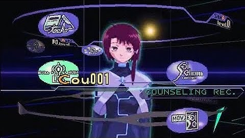 All of the Serial Experiments Lain game clips (PS1/PSX)