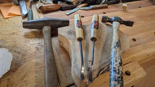 Hammers & Marke Spannsage chisels, car boot sale haul.