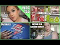 VLOG 155: Organizing skincare + makeup, mail unboxing & calorie deficit meals!