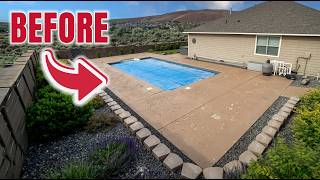 Pool Deck Coating | Texture Application Process