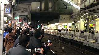 キハ85ラストラン！　キハ85系    特急ひだ36号　大阪行き　大阪駅到着