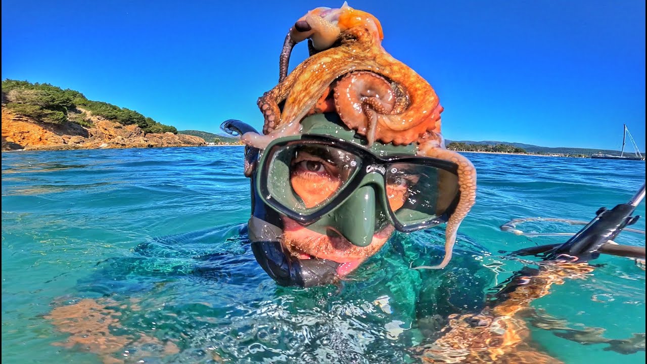 Catch And Cook ( Σμέρνα, Χταπόδι, Αχινό - Μακαρονάδα, Ψάρια ) | Ψαροντούφεκο - Αμμουδιά, Ελλάδα