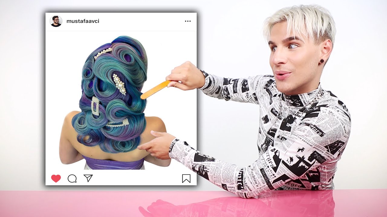 LEARNING HOW TO DO MAGIC FINGER WAVES (it was a flop) - YouTube