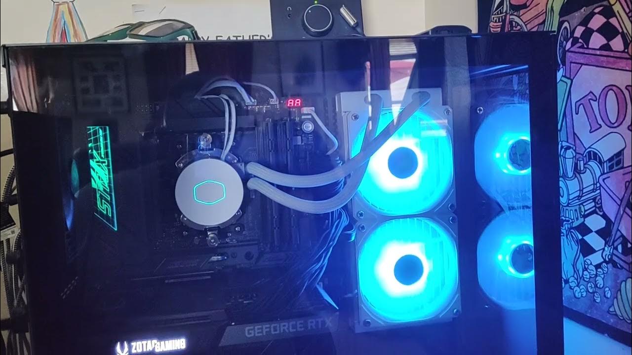 Ryzen 7700X gaming temps and clock speed with CoolerMaster 240 AIO