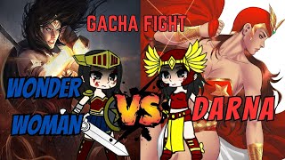 Darna Vs Wonder Woman | Gacha Fight | Part 2 Animation #darna #gachaclub #gachafights