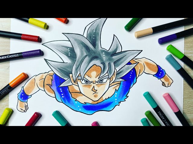 Goku instinto superior - Desenho de black2906 - Gartic