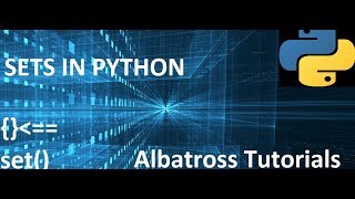 12.Sets in Python, Python Tamil Tutorial