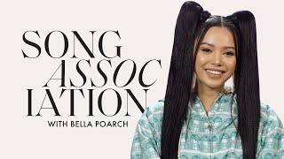 Bella Poarch Sings SZA, Jessie J and “Build a B*tch” in a Game of Song Association | ELLE screenshot 2