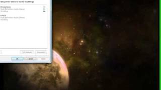 How to increase the volume of your microphone! on windows vista