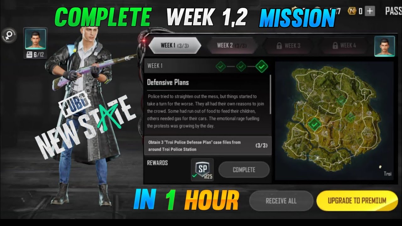 easy complete troi map week mission