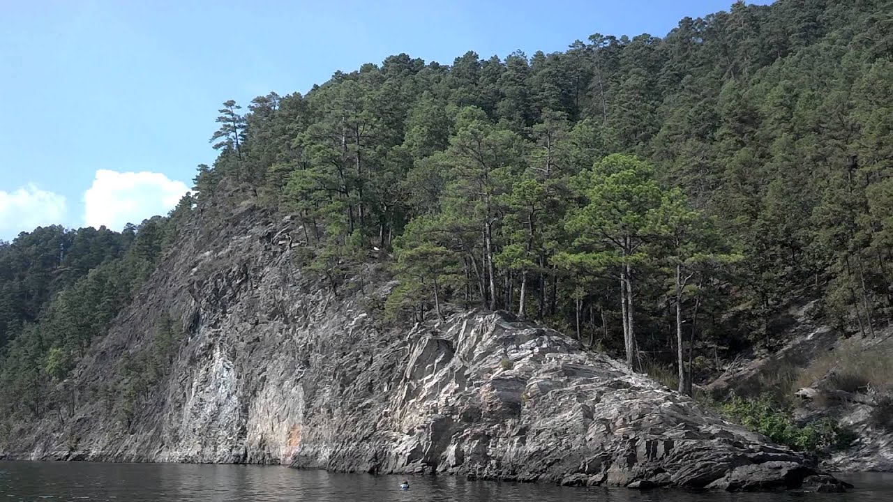 Cliff Jumping at Broken Bow OK YouTube