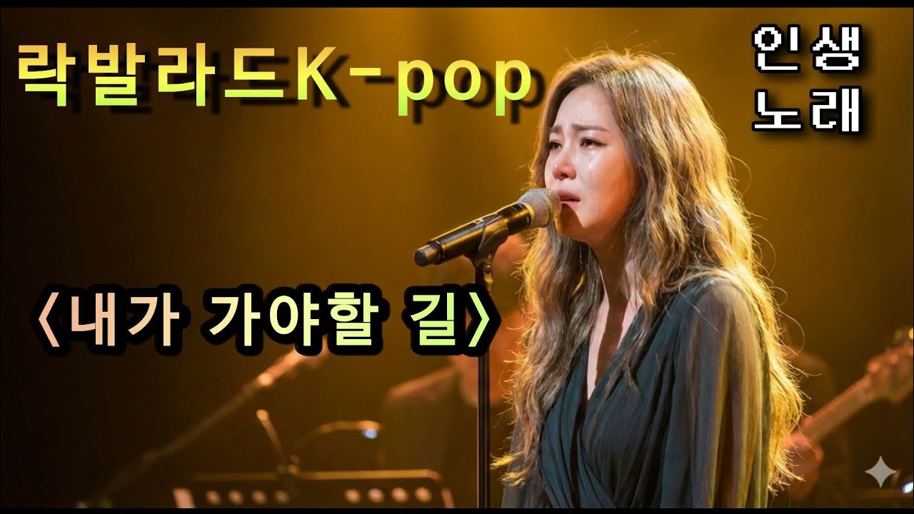 인생노래,락 발라드/내가 가야할길/