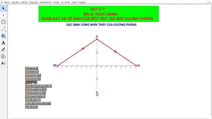 Bài tập xác định vùng nhìn thấy của gương phẳng năm 2024