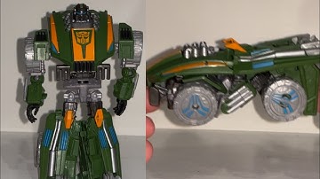 Transformers fall of cybertron Roadbuster complete transformation process video tutorial. FOC chug