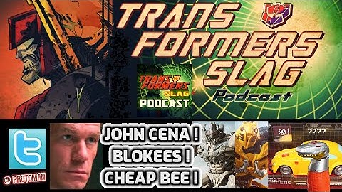 AND HIS NAME IS JOHN CENA! Transformers G2 Dinobots get a surprise visit!