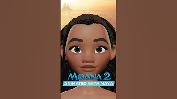 Moana 2: Behind the Scenes with Autodesk Maya Animation 🌊