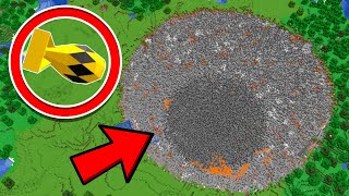 TESTEI TNT DE DESASTRES NATURAIS NO MINECRAFT