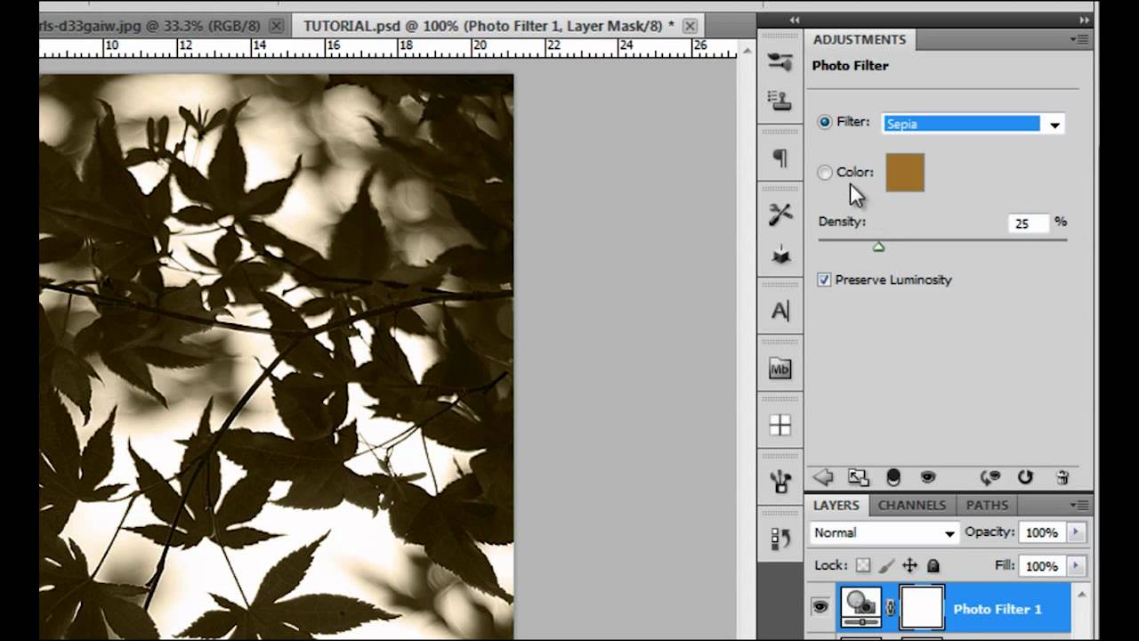 How to Create a Sepia Tone Effect in Adobe Photoshop • Giggster Guide