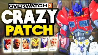 HUGE Overwatch 2 Patch Notes | TANKS GIGA-BUFFED?!