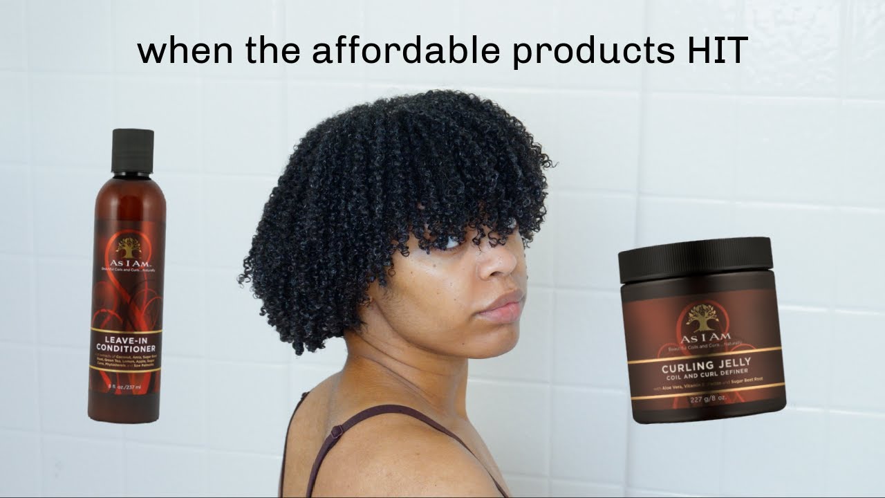 Моё (шокирующее!) преображение волос после мытья с помощью двух недорогих продуктов | As I Am