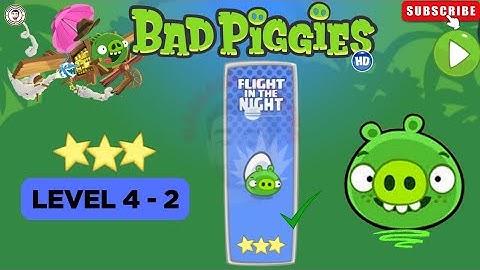 Bad Piggies Flight In The Night Level 2
