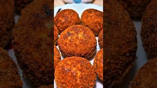 Ghore thaka upokoron diye banan Crispy Egg Chop! #recipe #shorts #viral