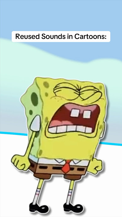 Reused Sounds in Cartoons: #spongebob