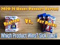 2020-21 Panini NBA Hoops Basketball Retail Product Battle: Blaster vs Fat Packs! $100+ LUKA INSERT!!