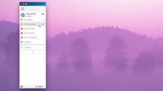 Mitel MiCloud Connect Client Changing Your Availability State