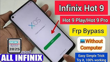 All Infinix Android 11 Frp Unlock/Bypass Google Account Lock Latest Security 2025 Without Pc