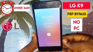 Lg K9 (LM-X210) Frp Bypass Without Pc || Simple Method